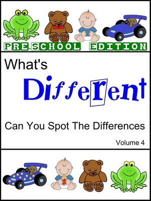 cover image of What's Different (Pre School Edition) Volume 4